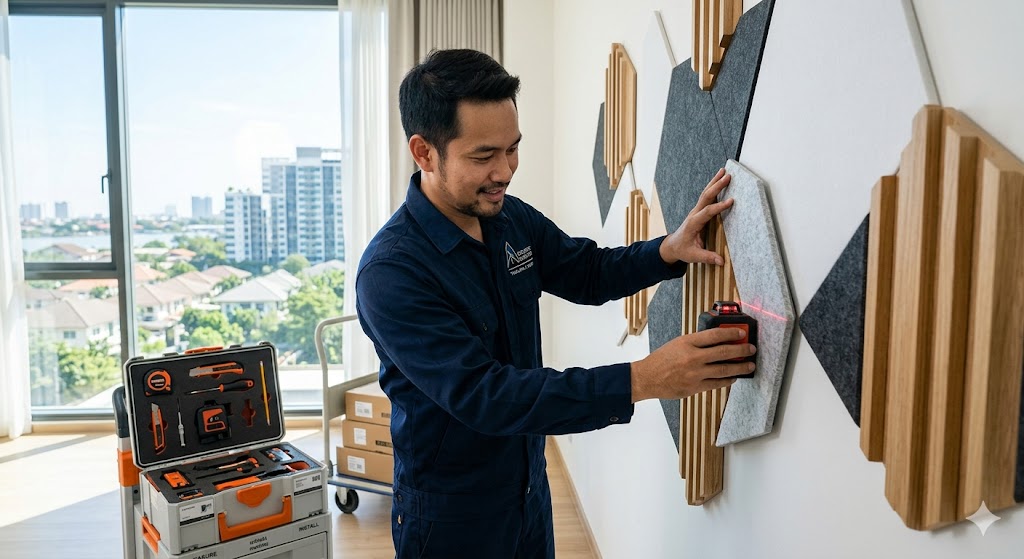 วิธีแก้ปัญหาหอพักเสียงดัง ผนังบาง ให้ห้องเงียบสงบปี 2569